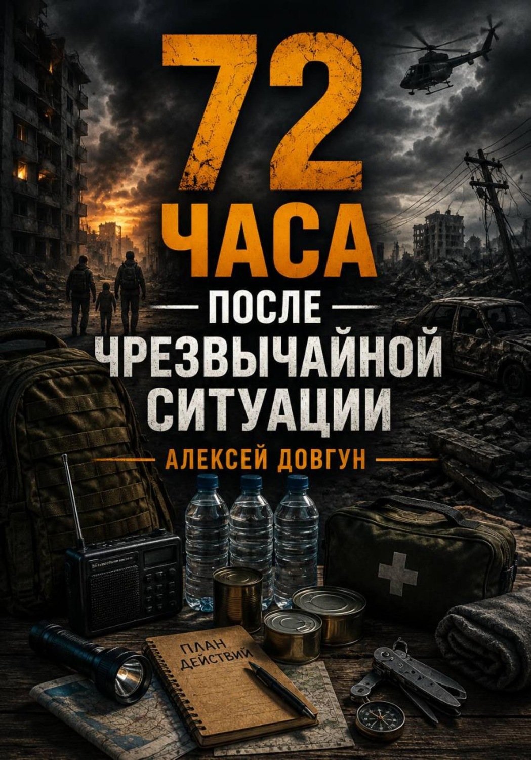 Обложка книги «72 часа после чрезвычайной ситуации»