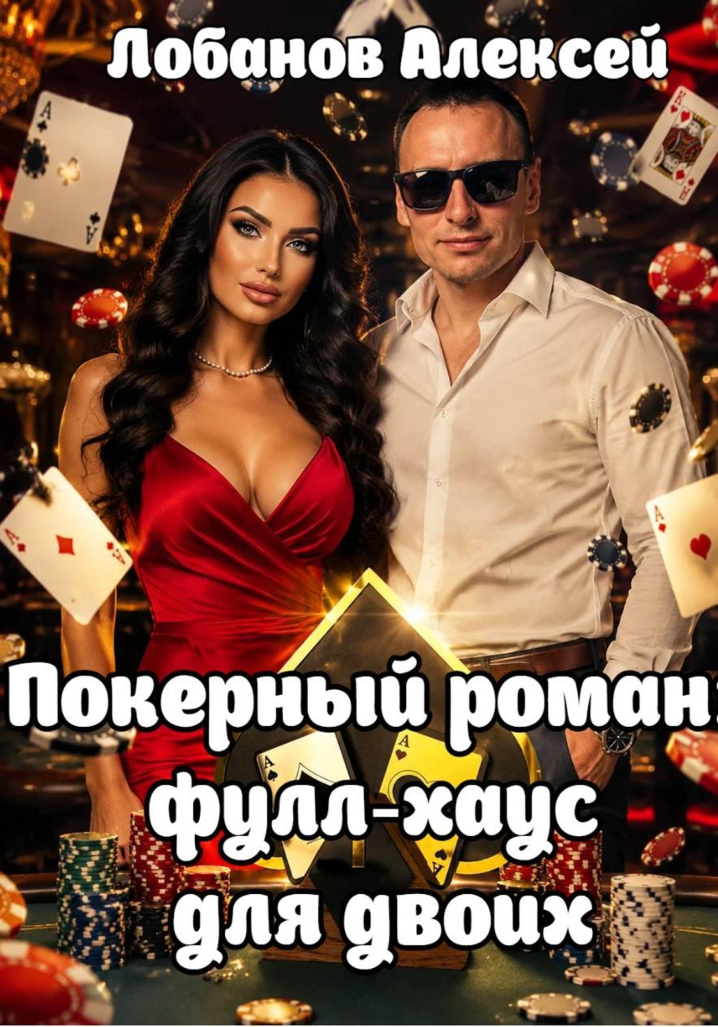 Обложка книги «Покерный роман: фулл-хаус для двоих»