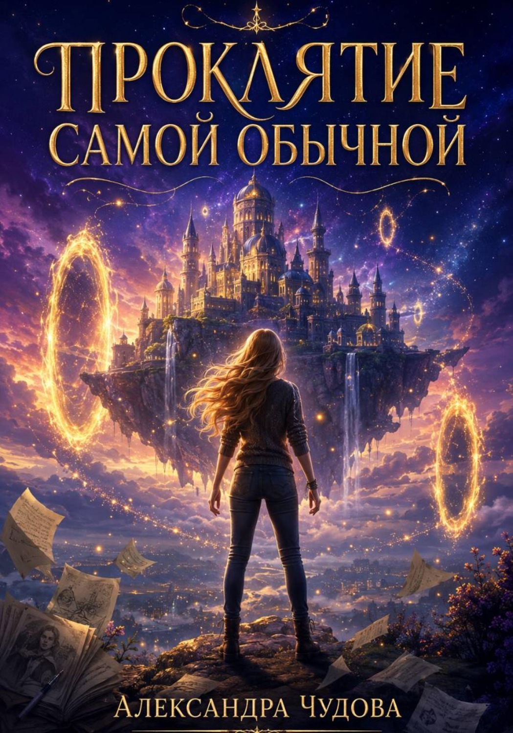 Обложка книги «Проклятие самой обычной»