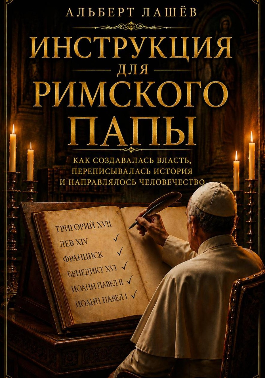 Обложка книги «Инструкция Для Римского Папы»