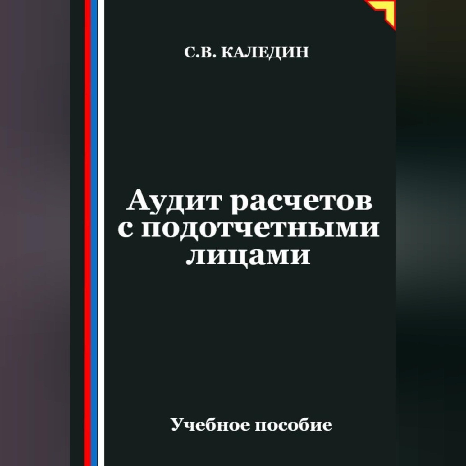 Обложка книги «Аудит расчетов с подотчетными лицами»