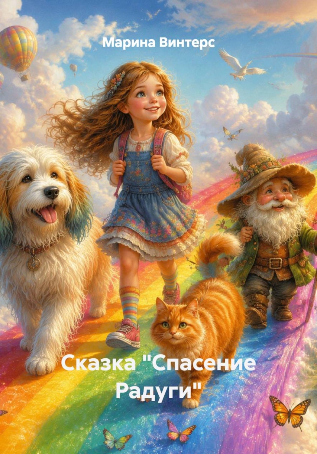 Обложка книги «Сказка "Спасение Радуги"»