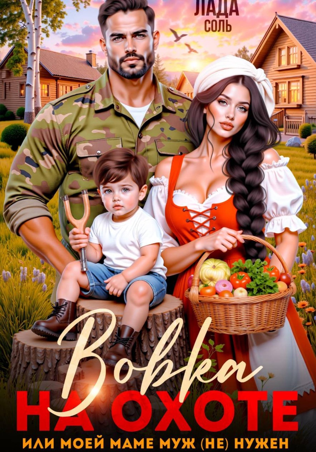 Обложка книги «Вовка на охоте, или моей маме муж (не) нужен»