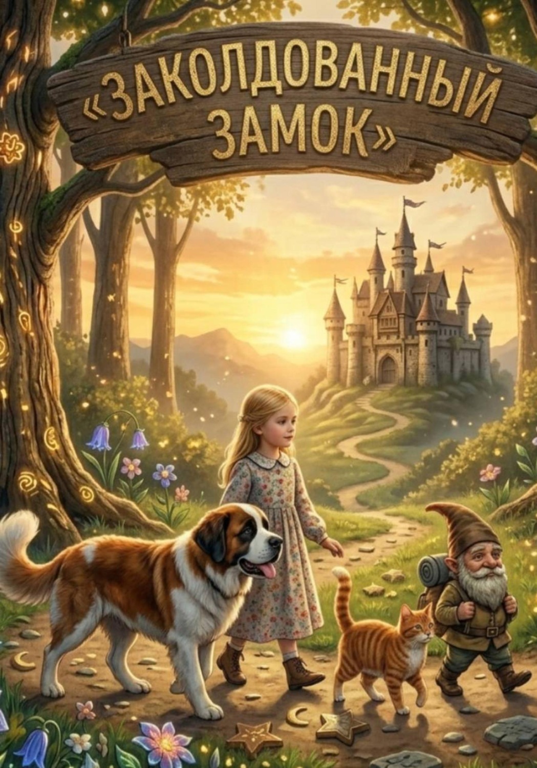Обложка книги «Заколдованный замок»