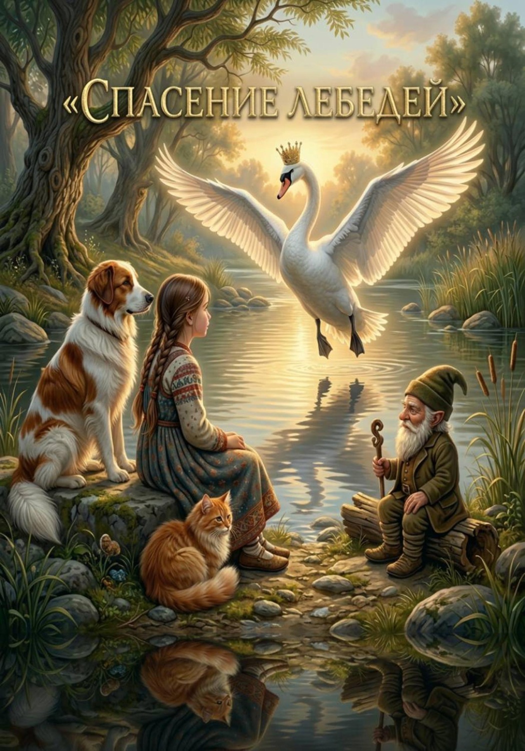 Обложка книги «Спасение лебедей»