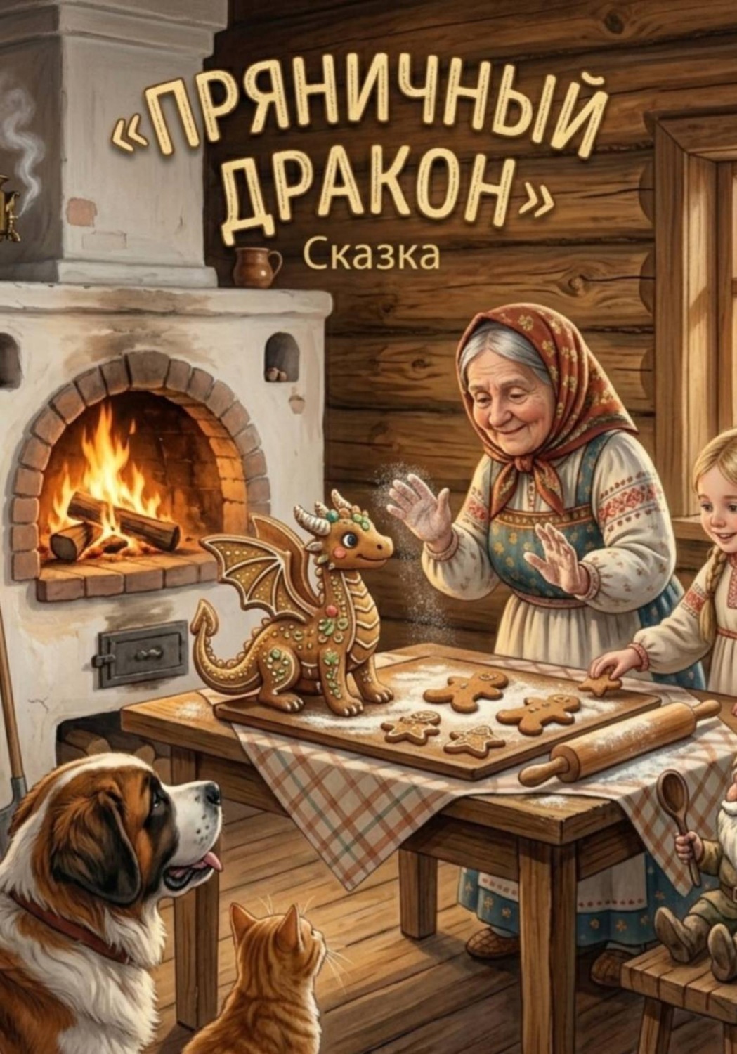 Обложка книги «Пряничный дракон»
