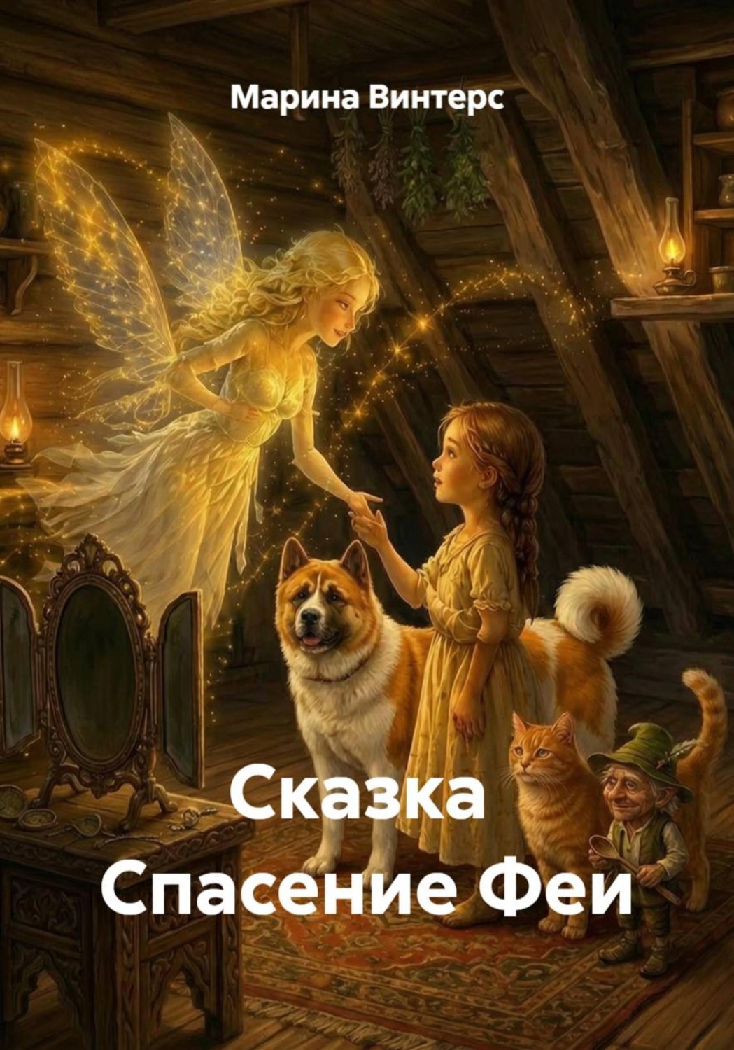 Обложка книги «Сказка Спасение Феи»