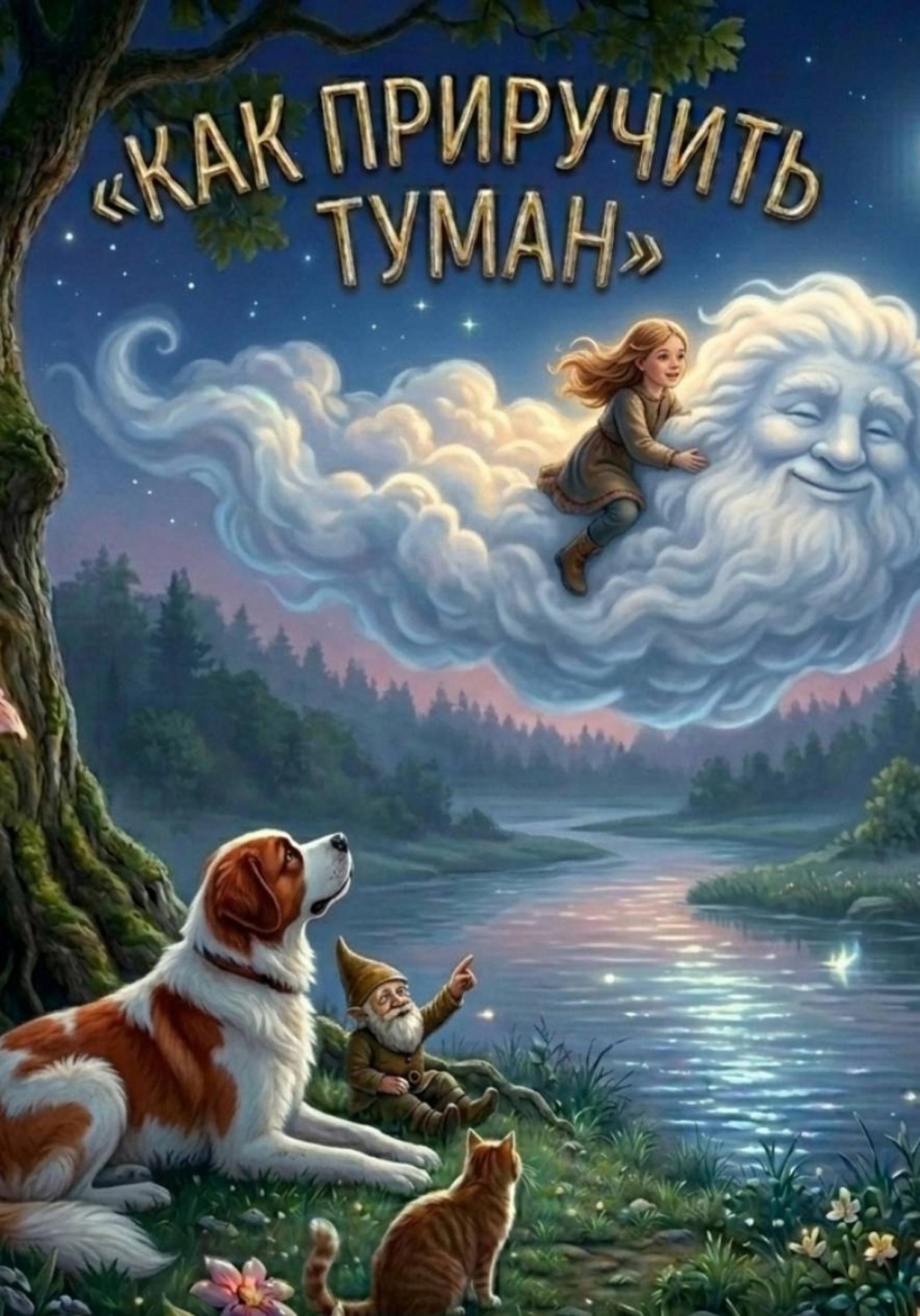 Обложка книги «Сказка "Как приручить туман"»