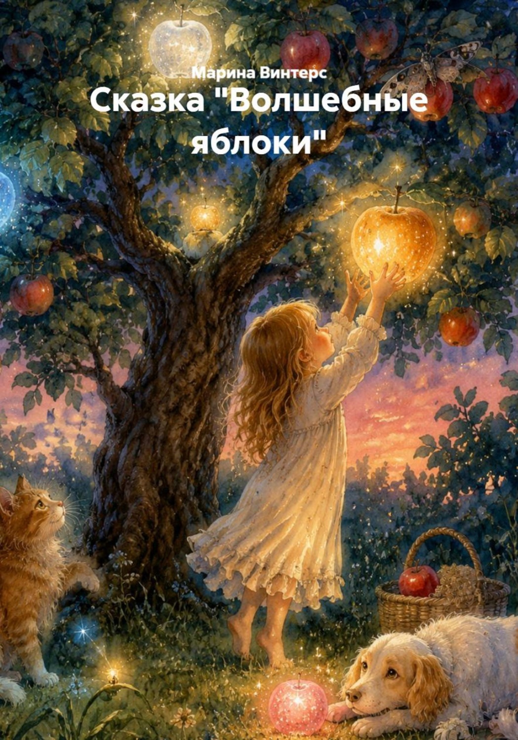 Обложка книги «Сказка "Волшебные яблоки"»