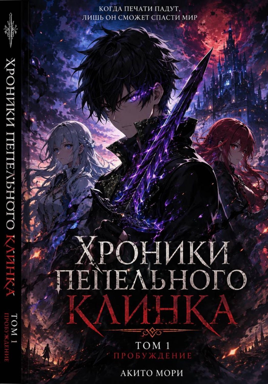 Обложка книги «Хроники пепельного клинка - пробуждение»