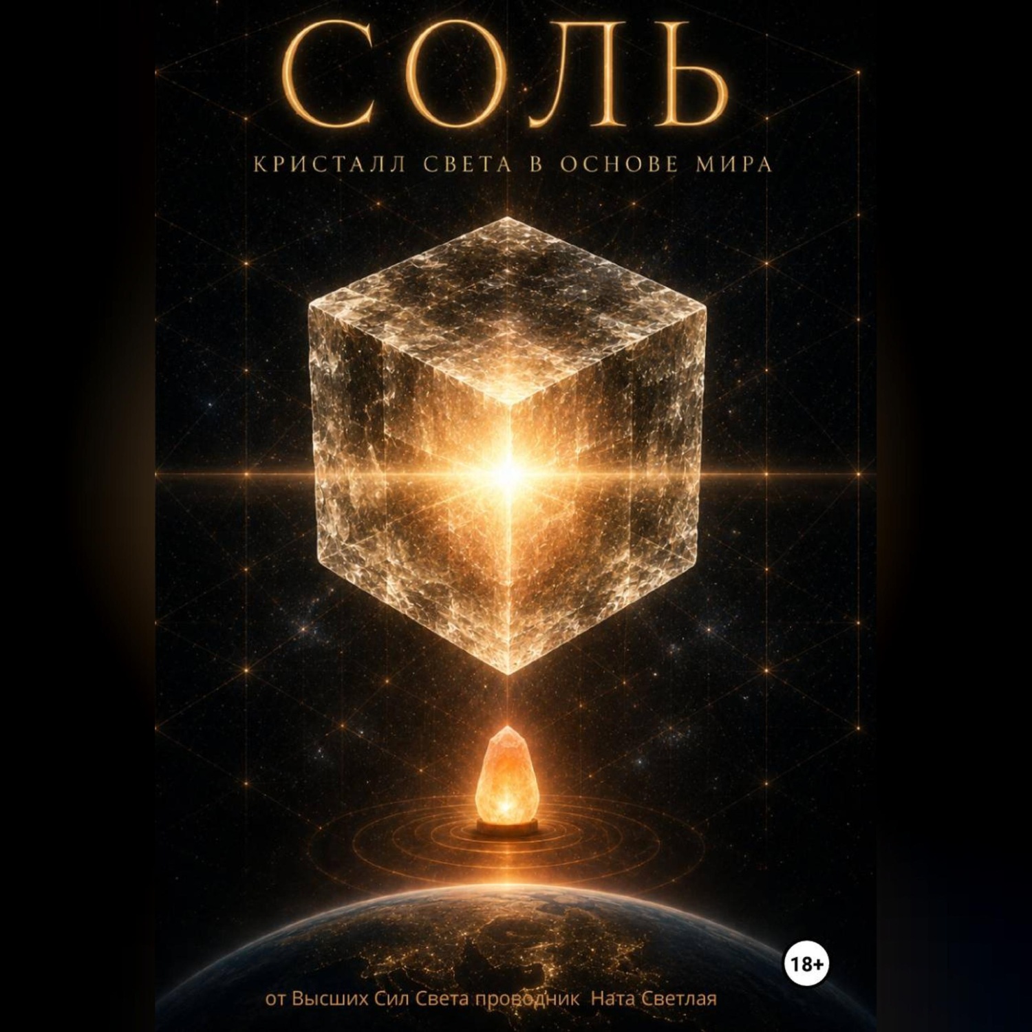 Обложка книги «КНИГА I ,, СОЛЬ: КРИСТАЛЛ СВЕТА В ОСНОВАНИИ МИРА,,»