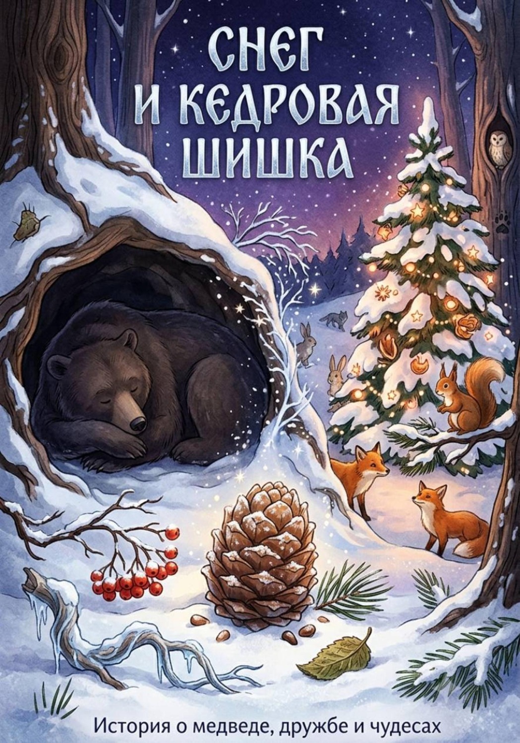 Обложка книги «Снег и кедровая шишка»
