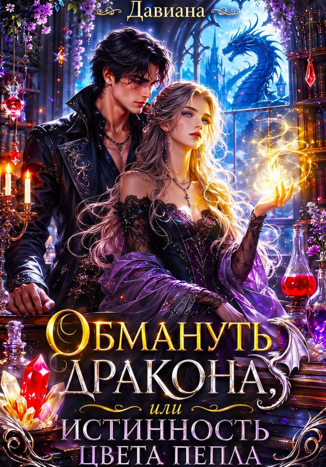 Обложка книги «Обмануть дракона, или Истинность цвета пепла»