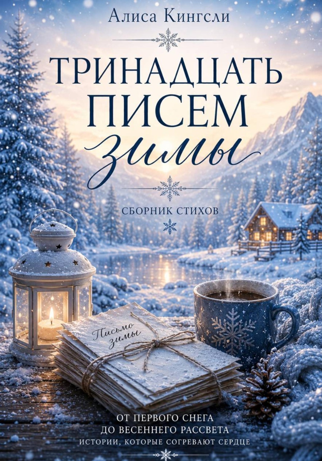 Обложка книги «Тринадцать писем зимы»