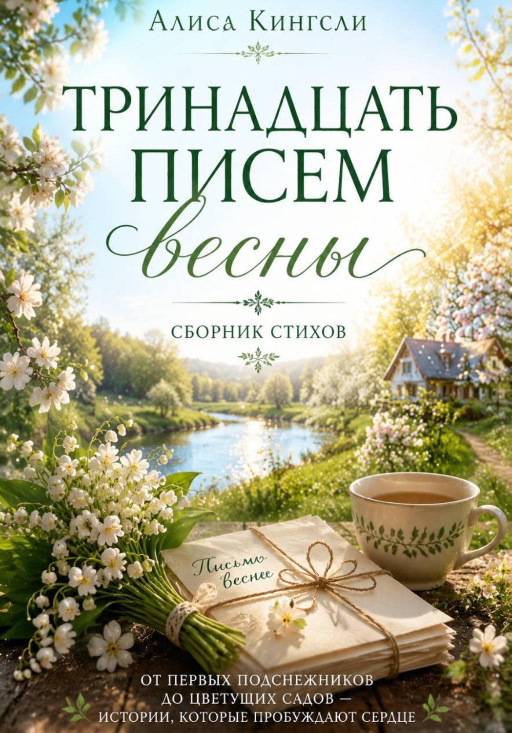 Обложка книги «Тринадцать писем весны»