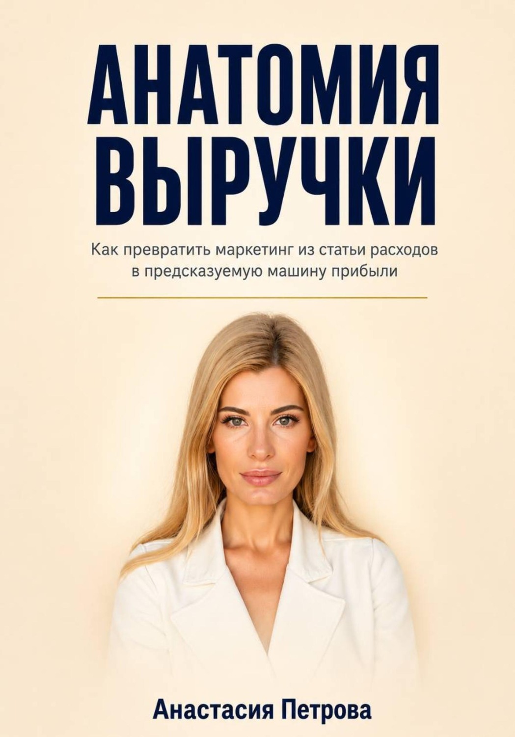Обложка книги «Анатомия выручки. Как превратить маркетинг из статьи расходов в предсказуемую машину прибыли»