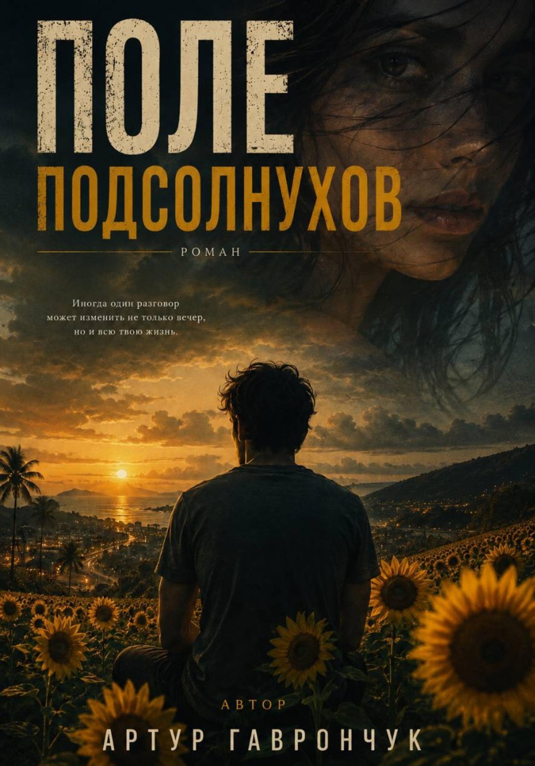Обложка книги «Поле подсолнухов»