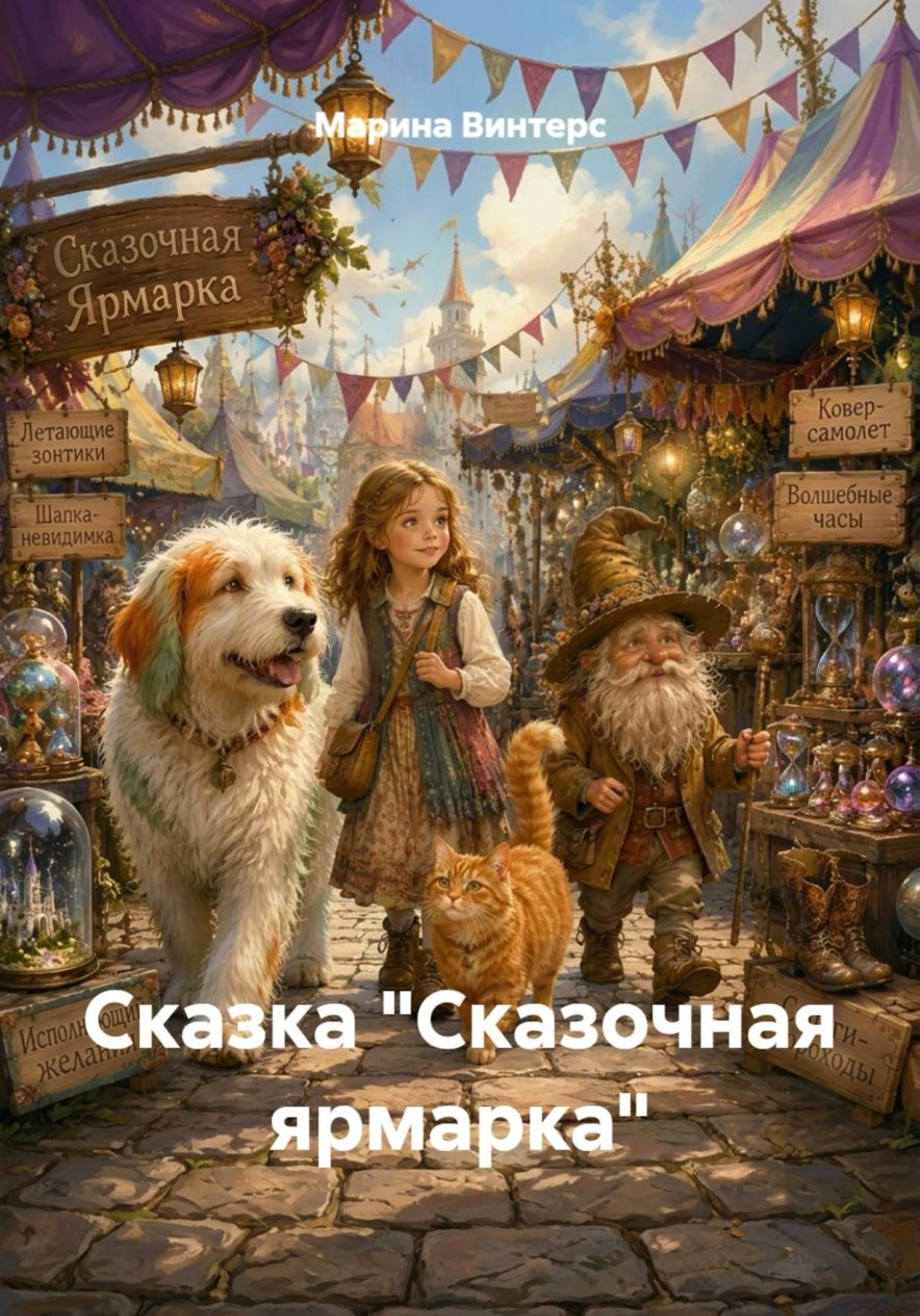 Обложка книги «Сказка "Сказочная ярмарка"»