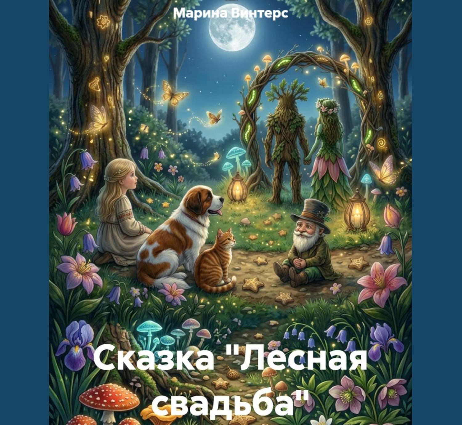 Обложка книги «Сказка "Лесная свадьба"»
