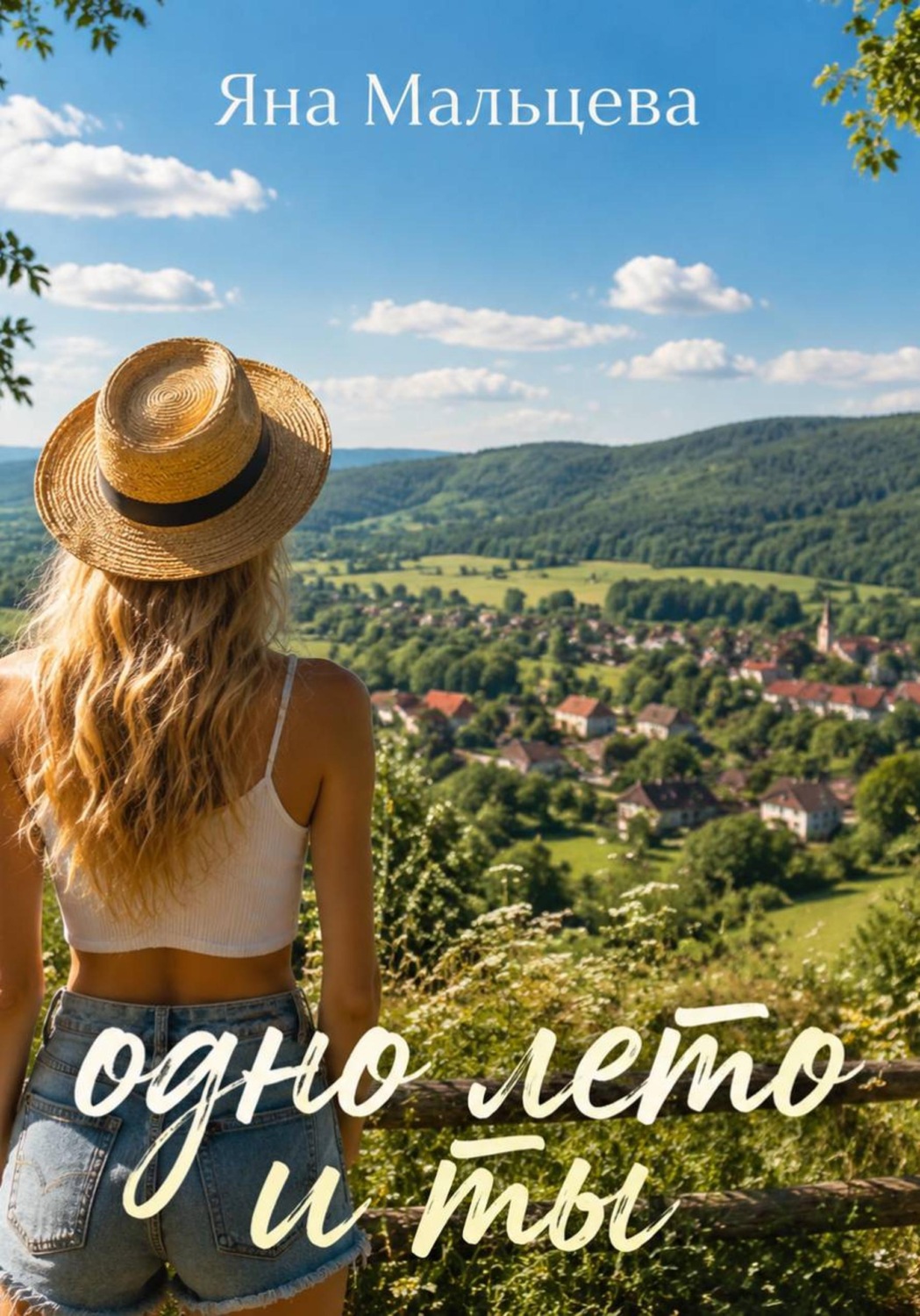 Обложка книги «Одно лето и ты»