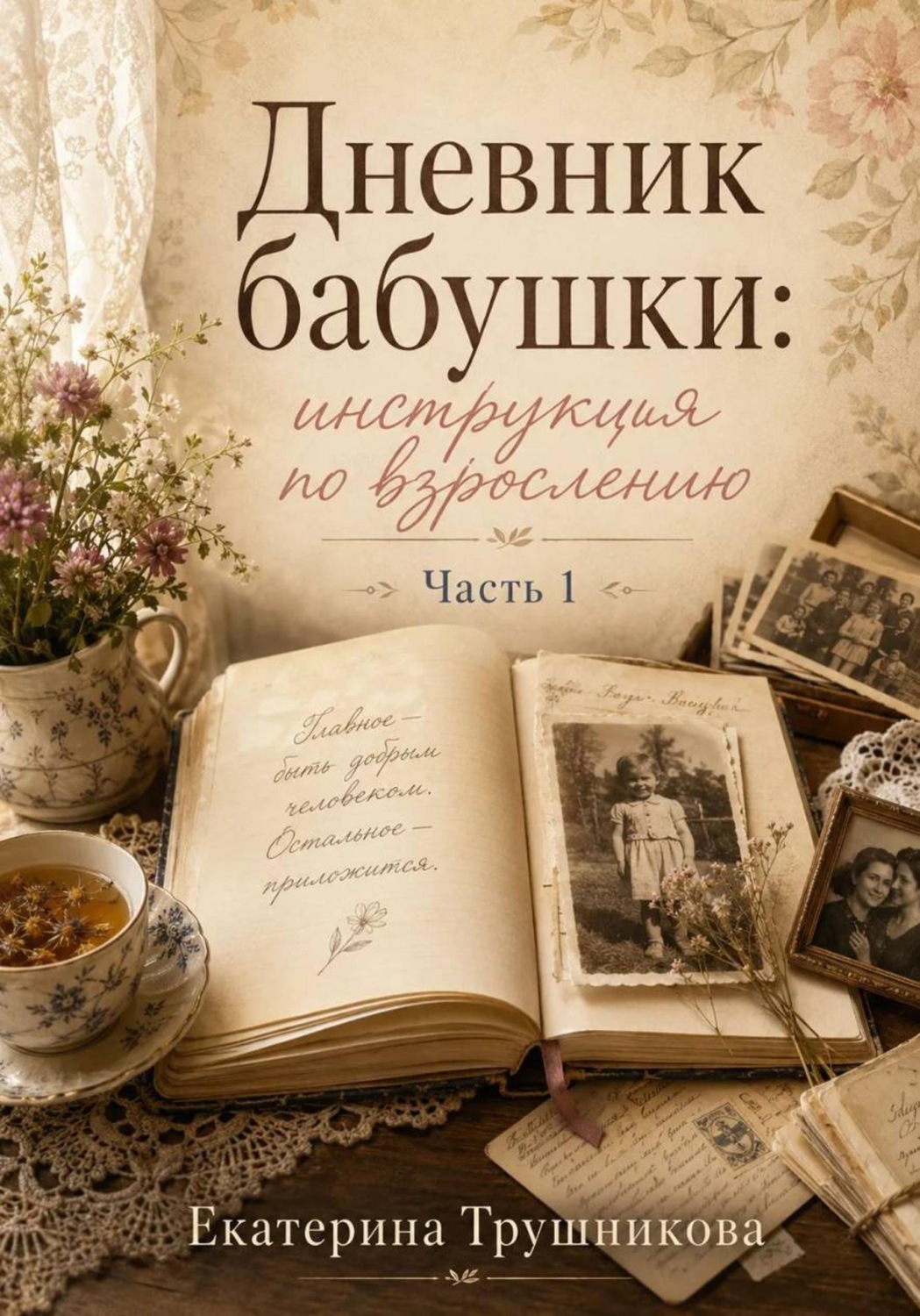 Обложка книги «Дневник бабушки: инструкция по взрослению»