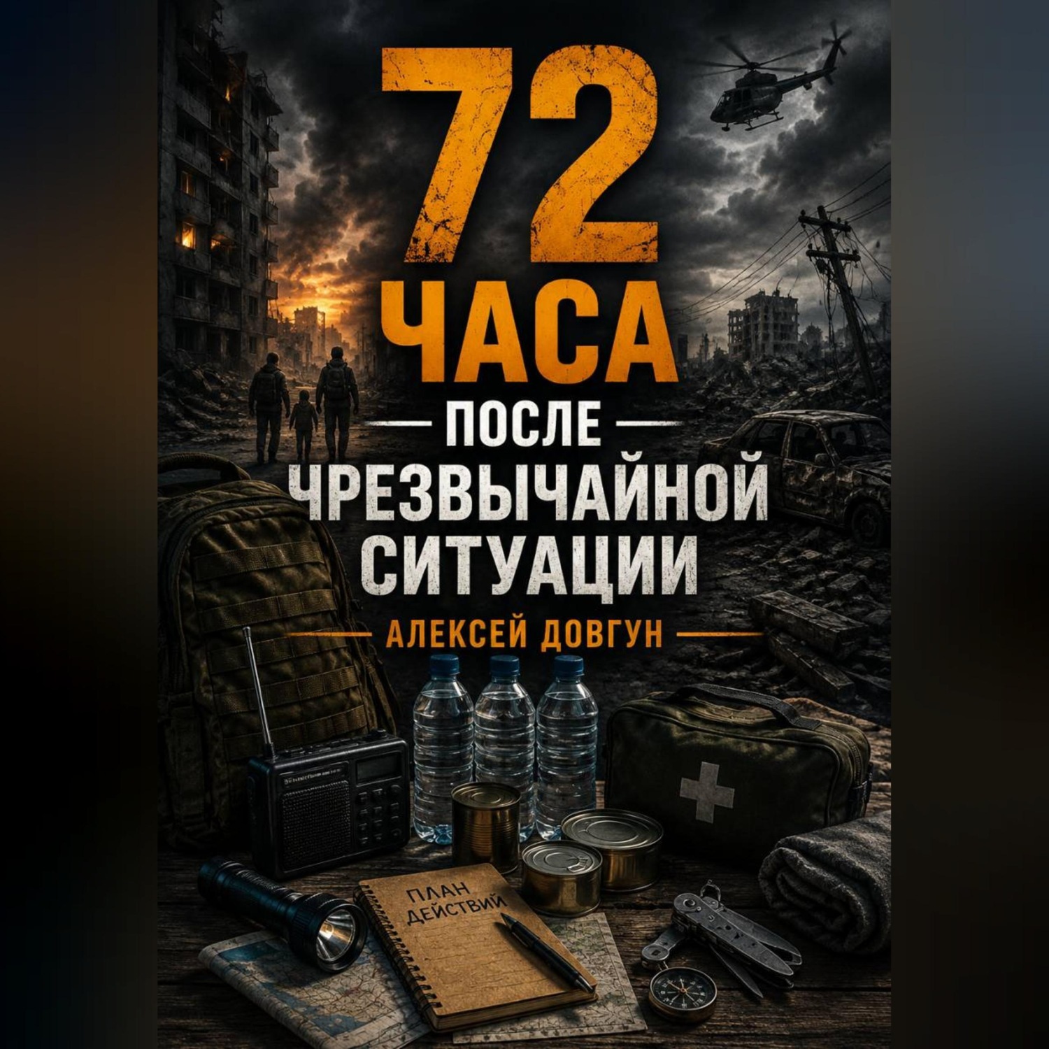 Обложка книги «72 часа после чрезвычайной ситуации»