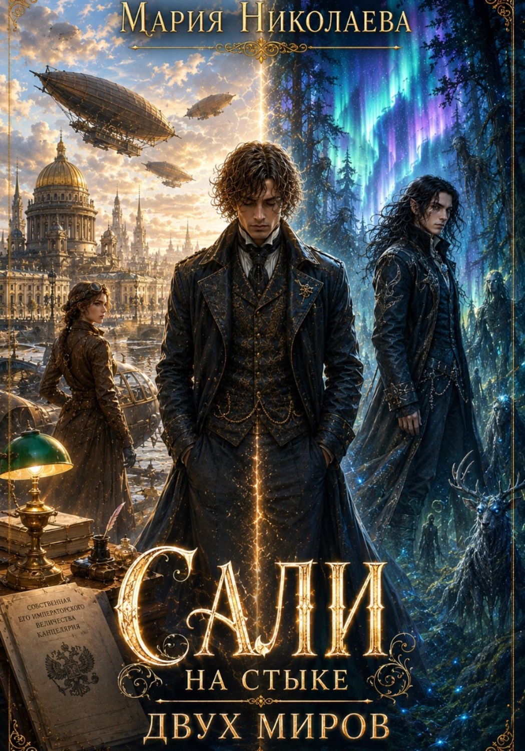 Обложка книги «Сали. На стыке двух миров»