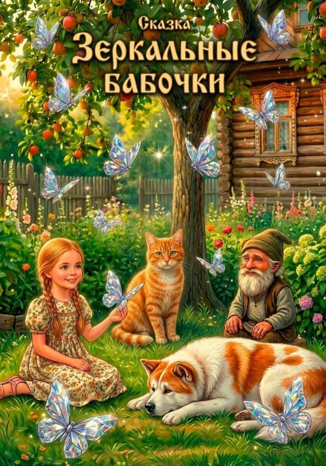 Обложка книги «Сказка "Зеркальные бабочки"»