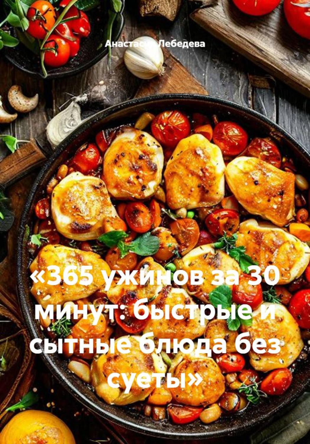Обложка книги ««365 ужинов за 30 минут: быстрые и сытные блюда без суеты»»