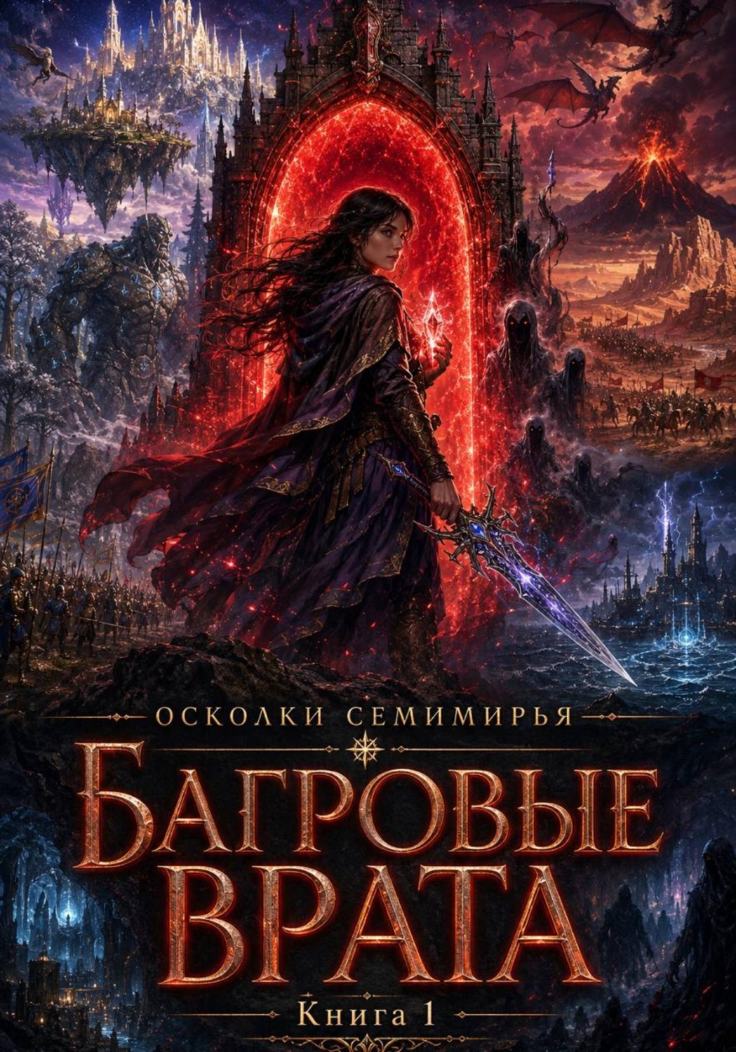 Обложка книги «Багровые врата»