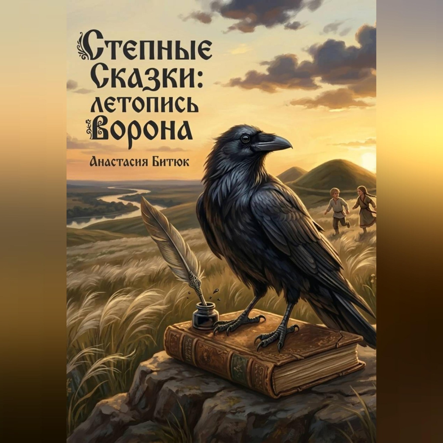Обложка книги «Степные Сказки: летописи мудрого Ворона»