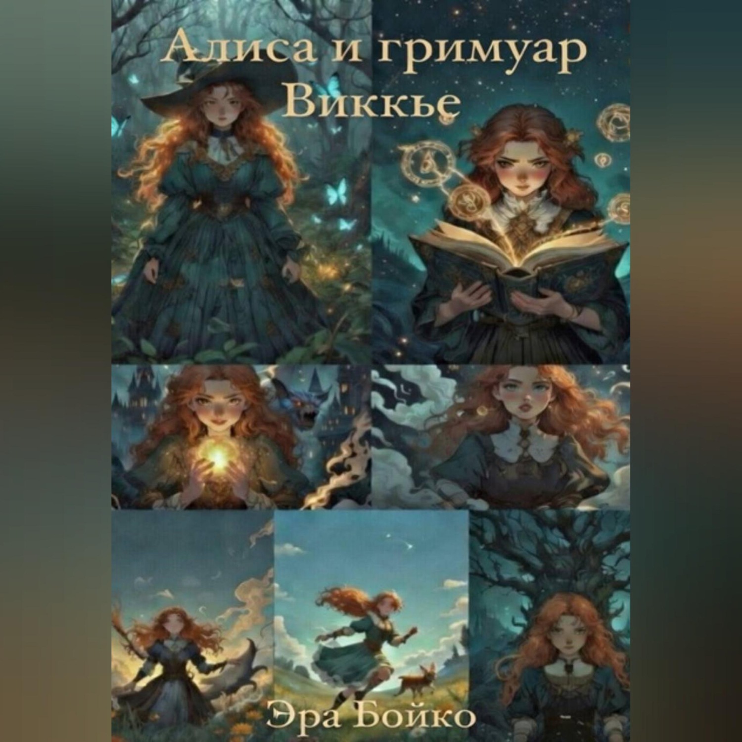 Обложка книги «Алиса и гримуар Виккье»