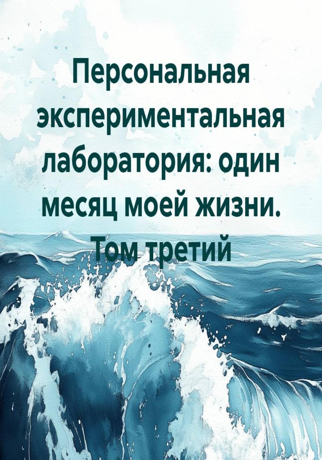 Обложка книги «Персональная экспериментальная лаборатория: один месяц моей жизни. Том третий»