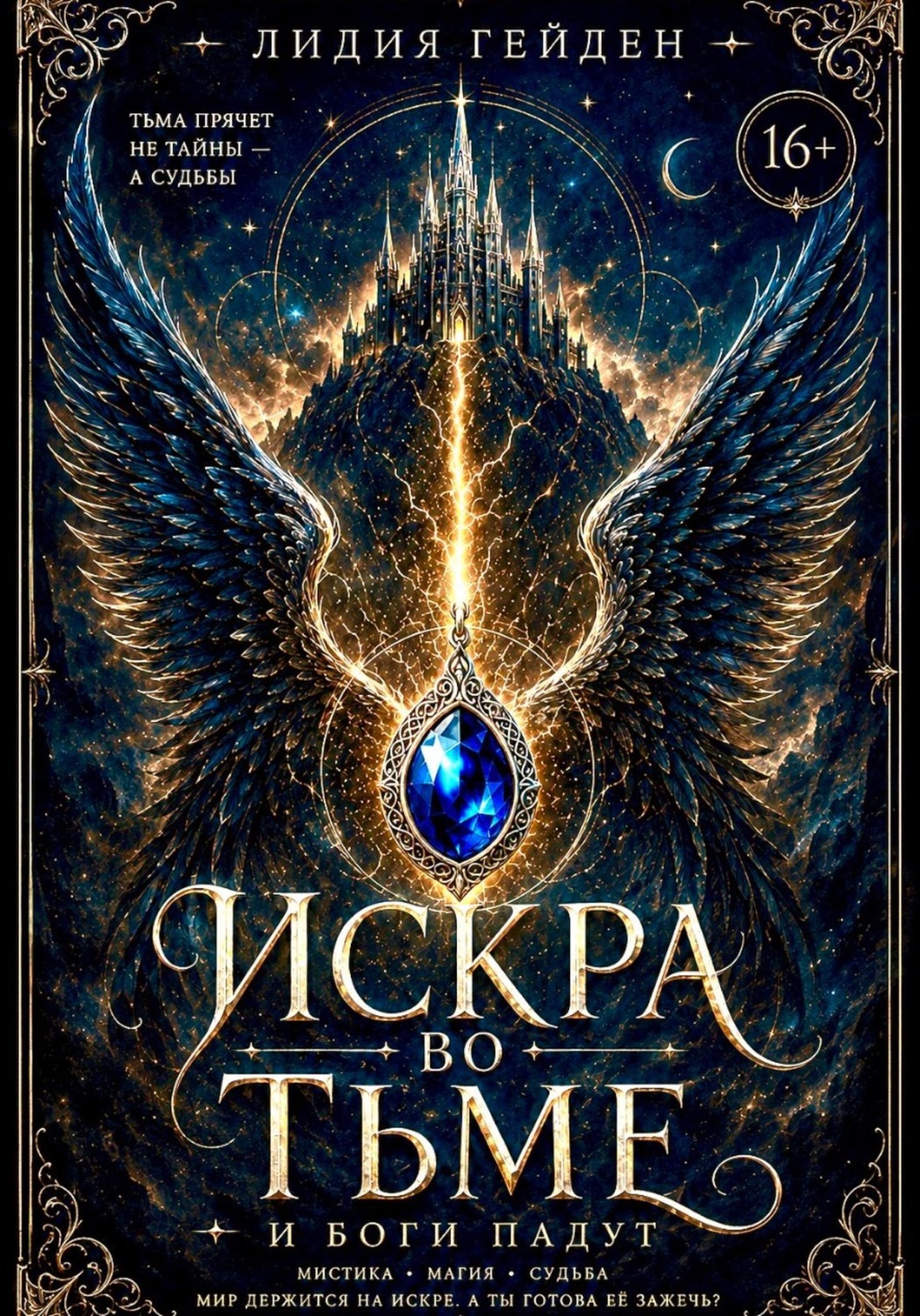 Обложка книги «Искра во тьме»