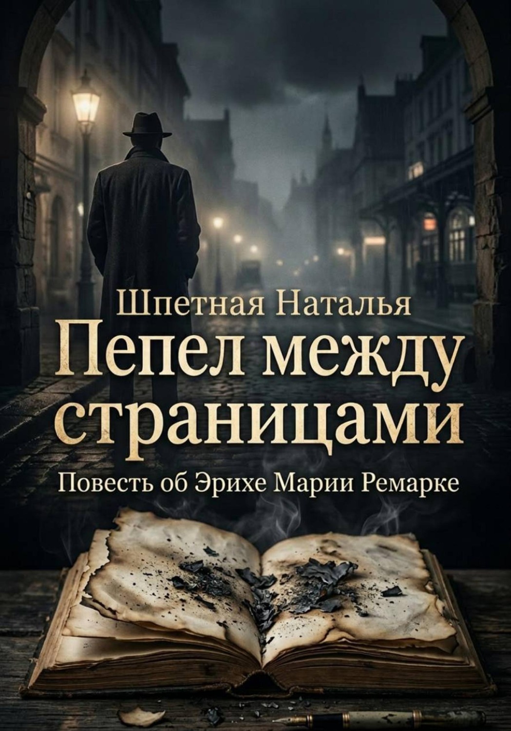 Обложка книги «Пепел между страницами. Повесть об Эрихе Марии Ремарке»