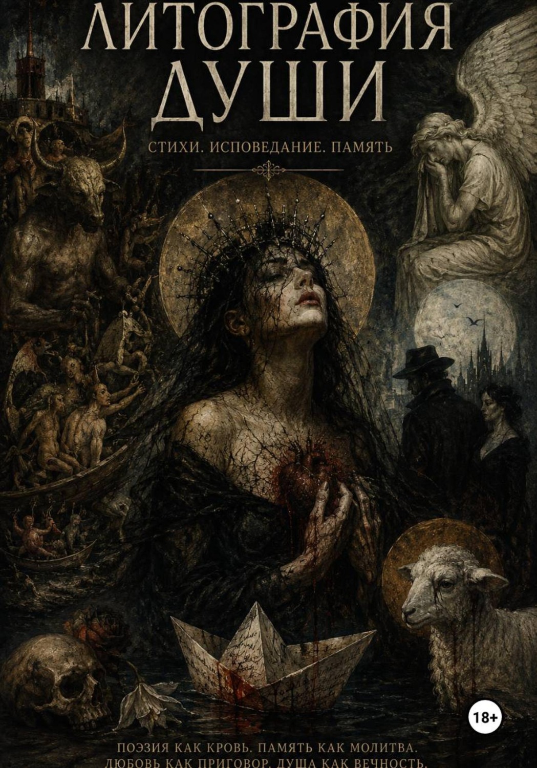 Обложка книги «Литография души»