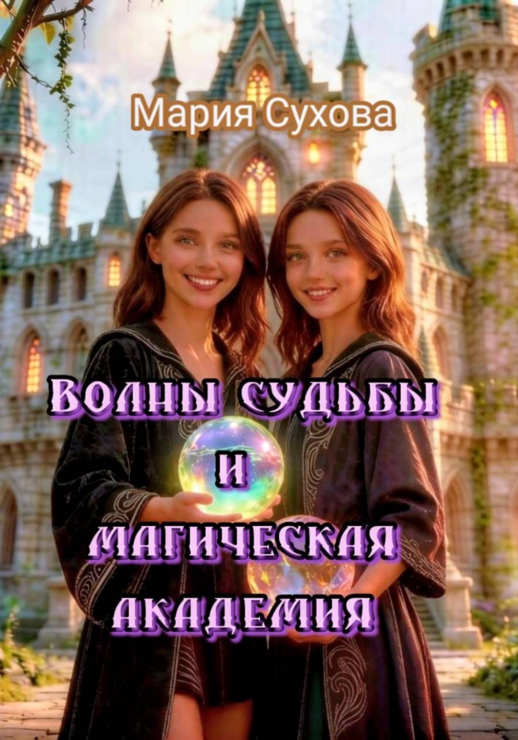 Обложка книги «Волны судьбы и магическая академия»
