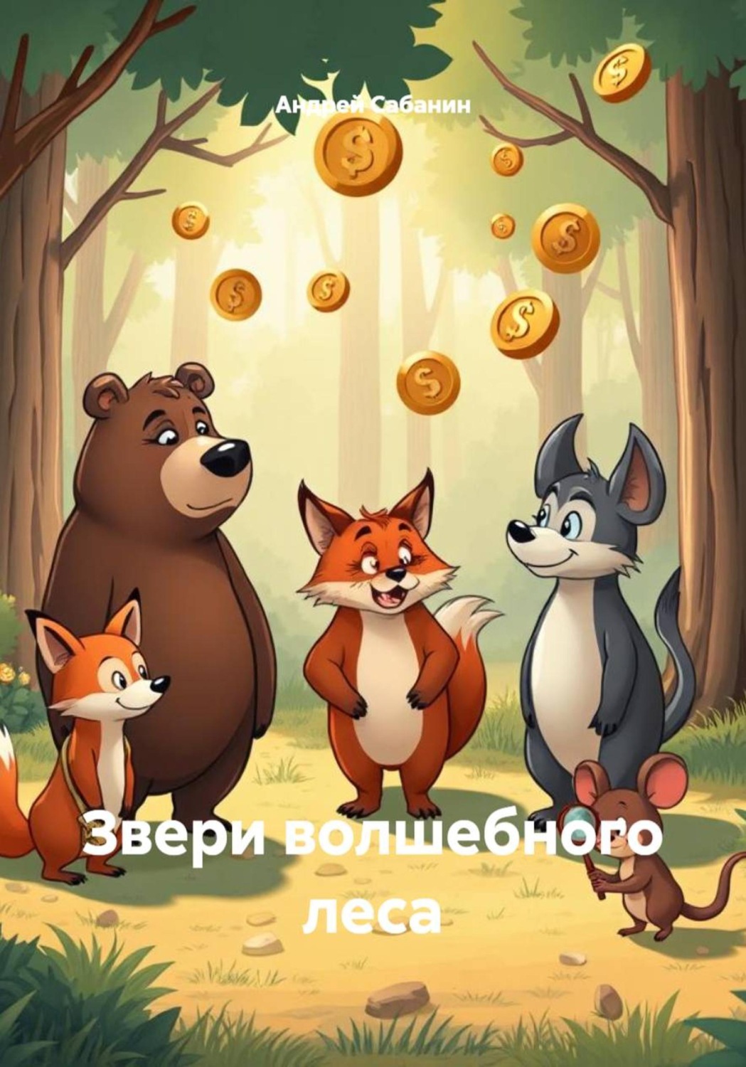 Обложка книги «Звери волшебного леса»