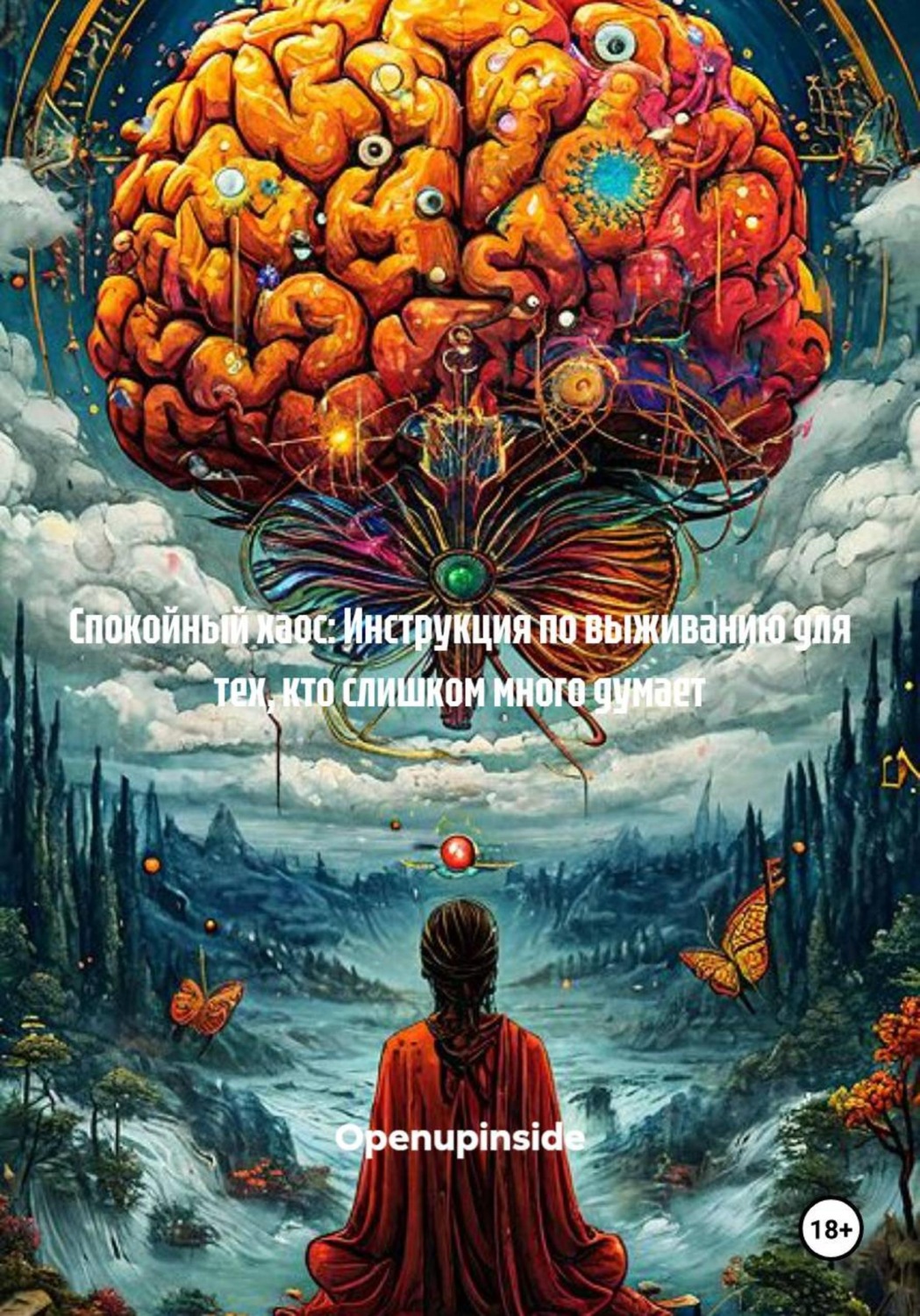 Обложка книги «Спокойный хаос: Инструкция по выживанию для тех, кто слишком много думает»