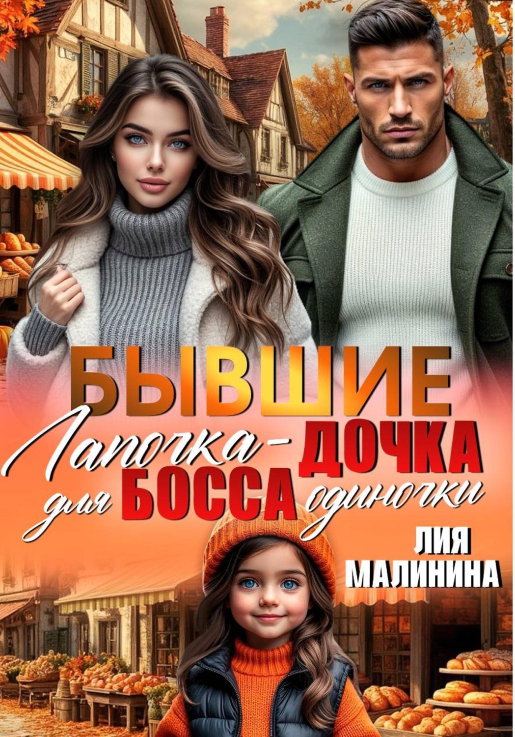Обложка книги «Бывшие. Лапочка - дочка для босса одиночки»