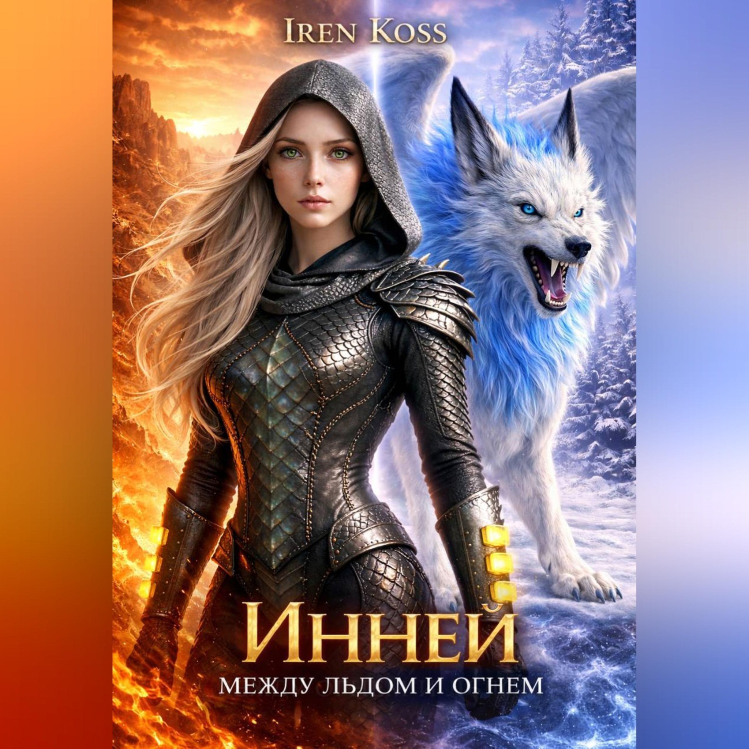 Обложка книги «Инней. Между льдом и огнём»