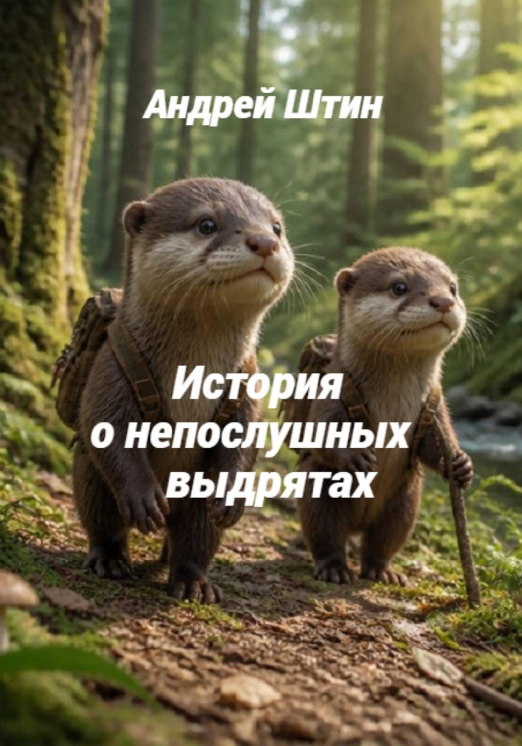 Обложка книги «История о непослушных выдрятах»