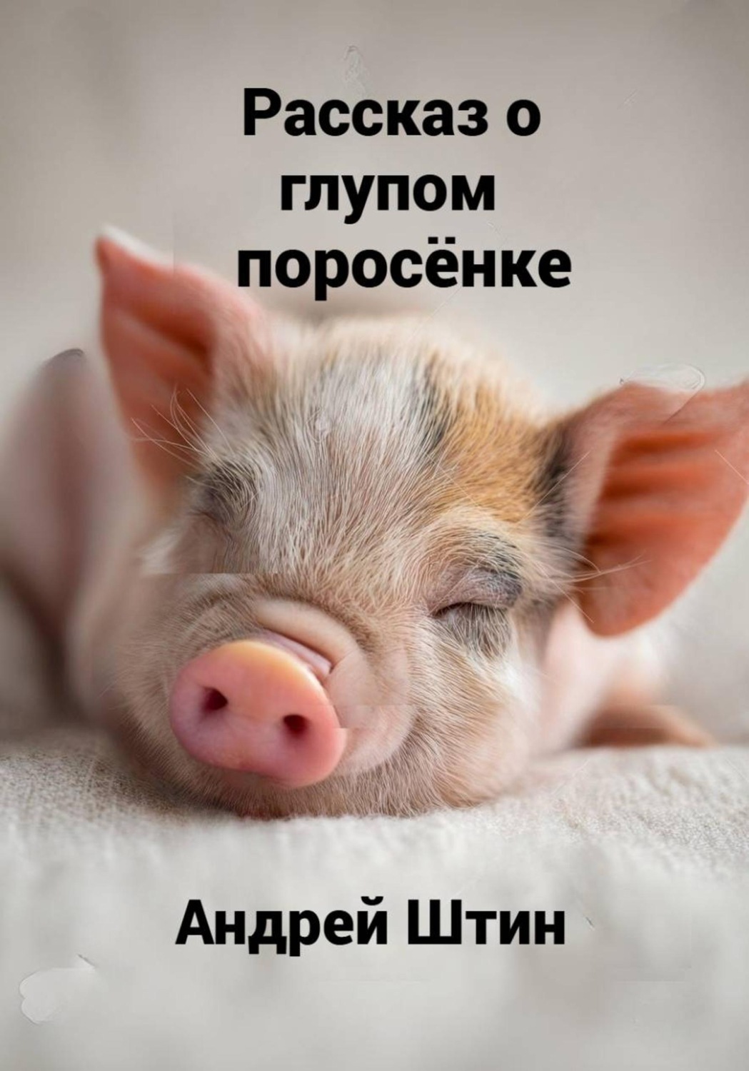 Обложка книги «Рассказ о глупом поросёнке»