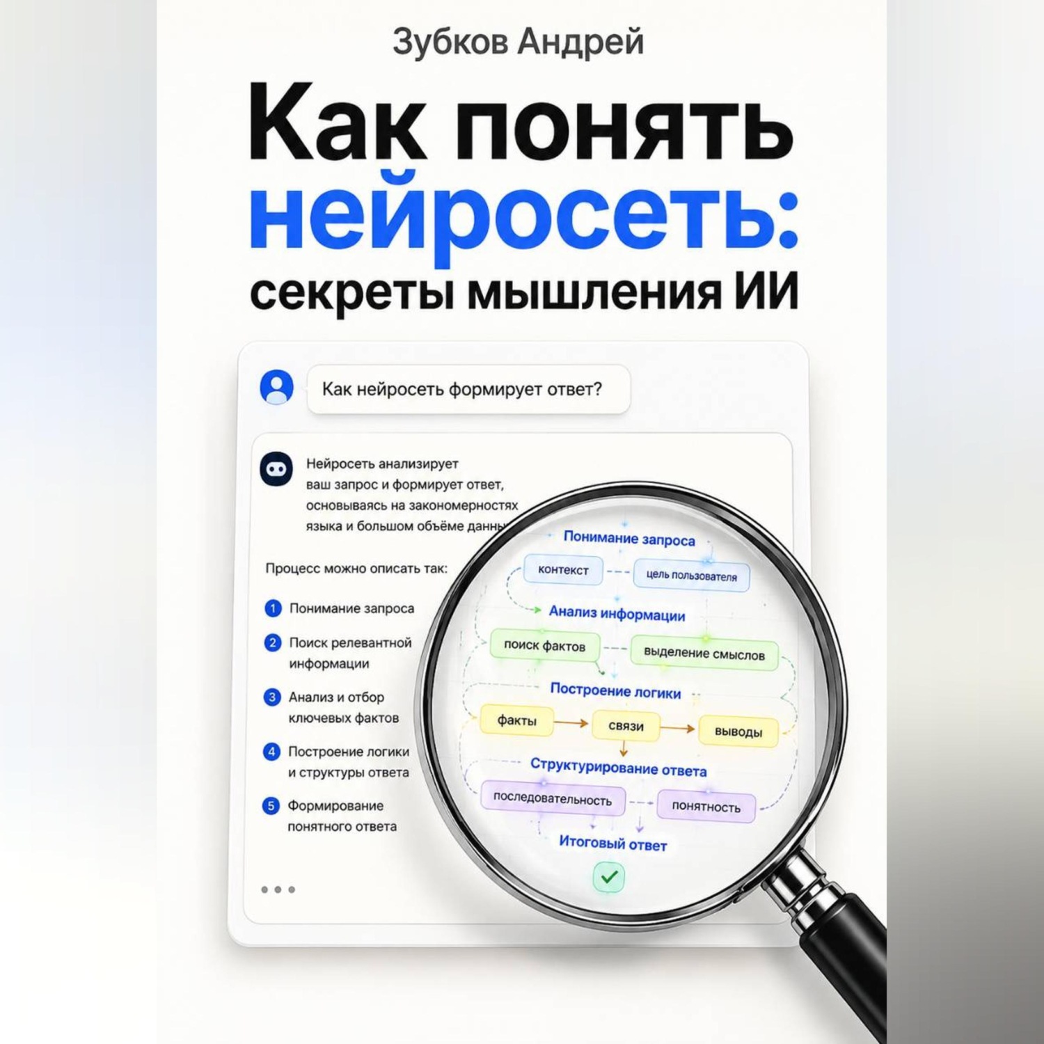 Обложка книги «Как понять нейросеть: секреты мышления ИИ»