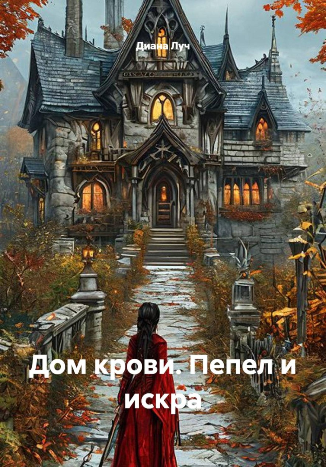 Обложка книги «Дом крови. Пепел и искра»