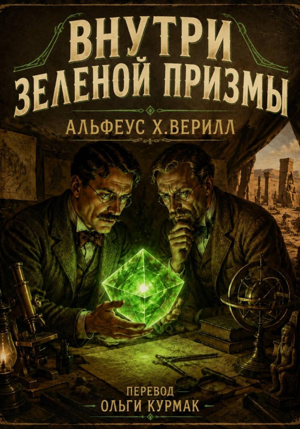 Обложка книги «Внутри зеленой призмы»