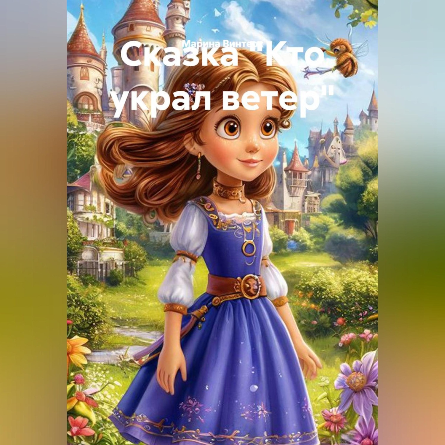 Обложка книги «Сказка "Кто украл ветер"»