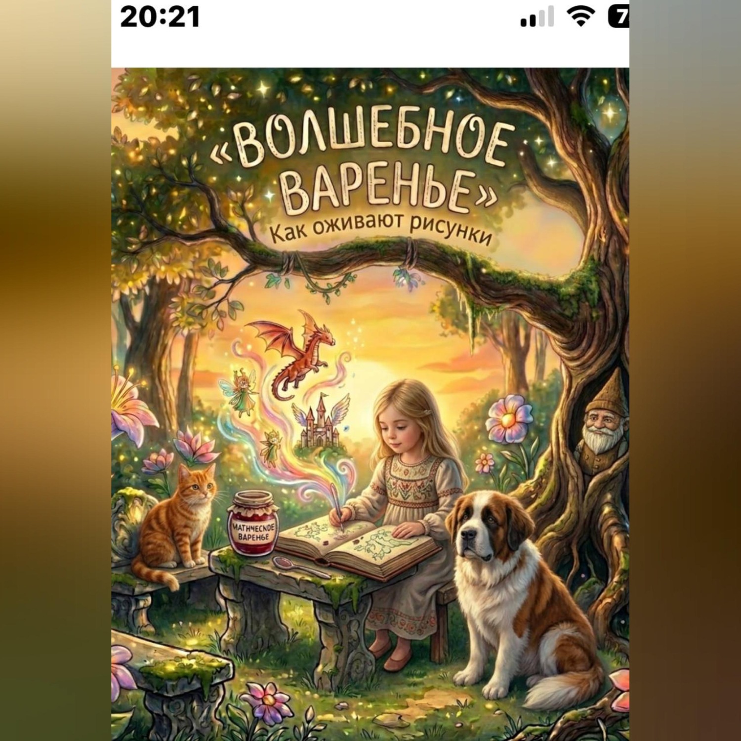 Обложка книги «Сказка про волшебное варенье»