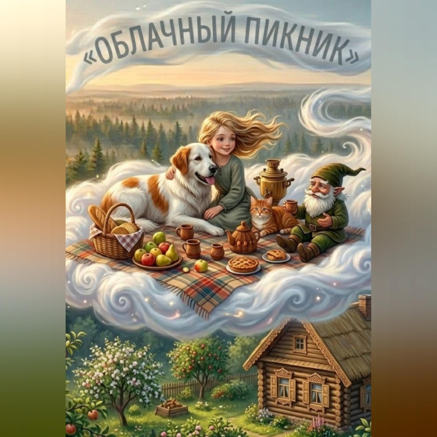 Обложка книги «Сказка "Облачный пикник"»