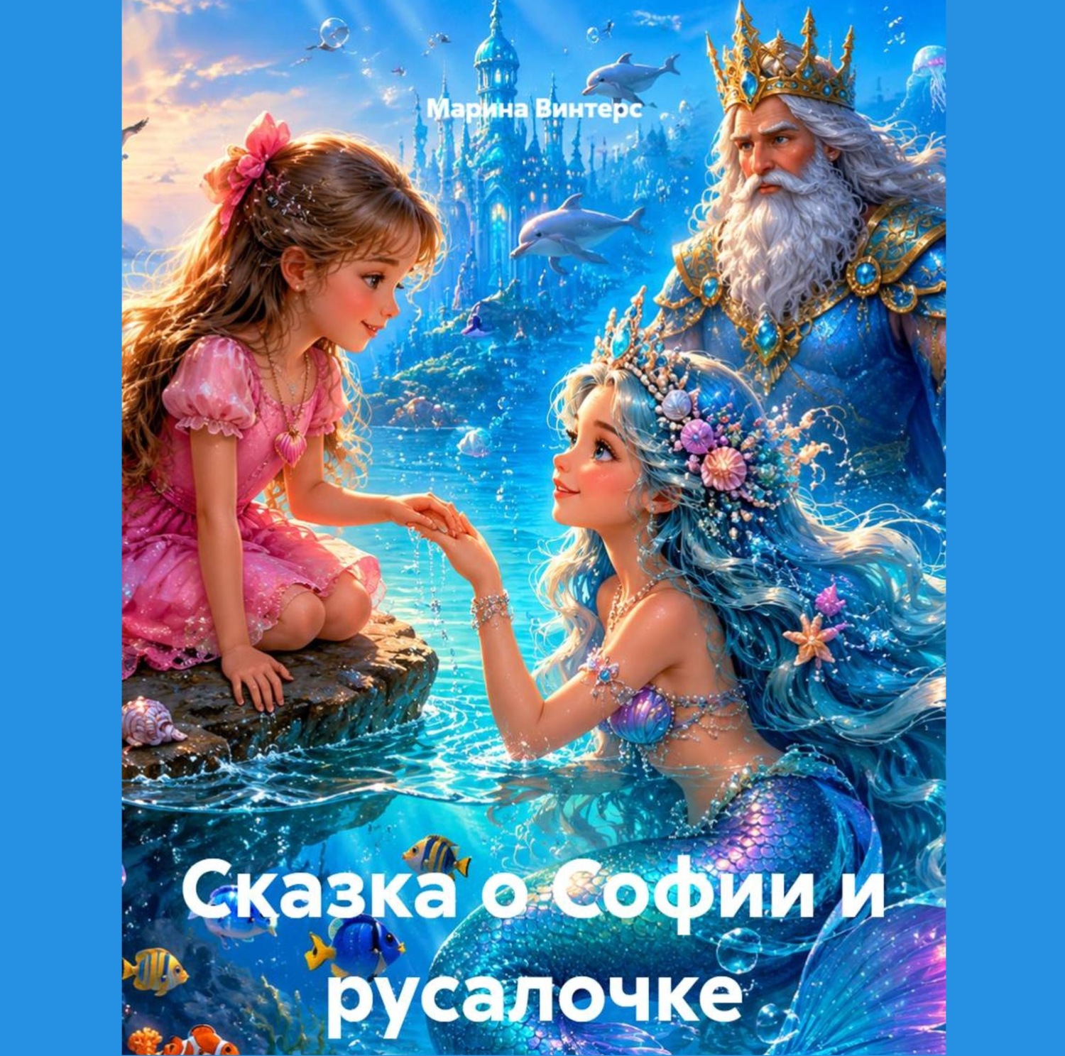 Обложка книги «Сказка о Софии и русалочке»